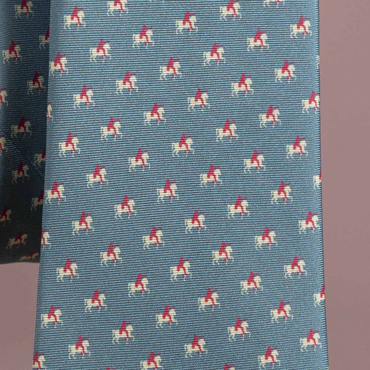 Cravatta Campidoglio Marco Aurelio Azzurra - immagine 4