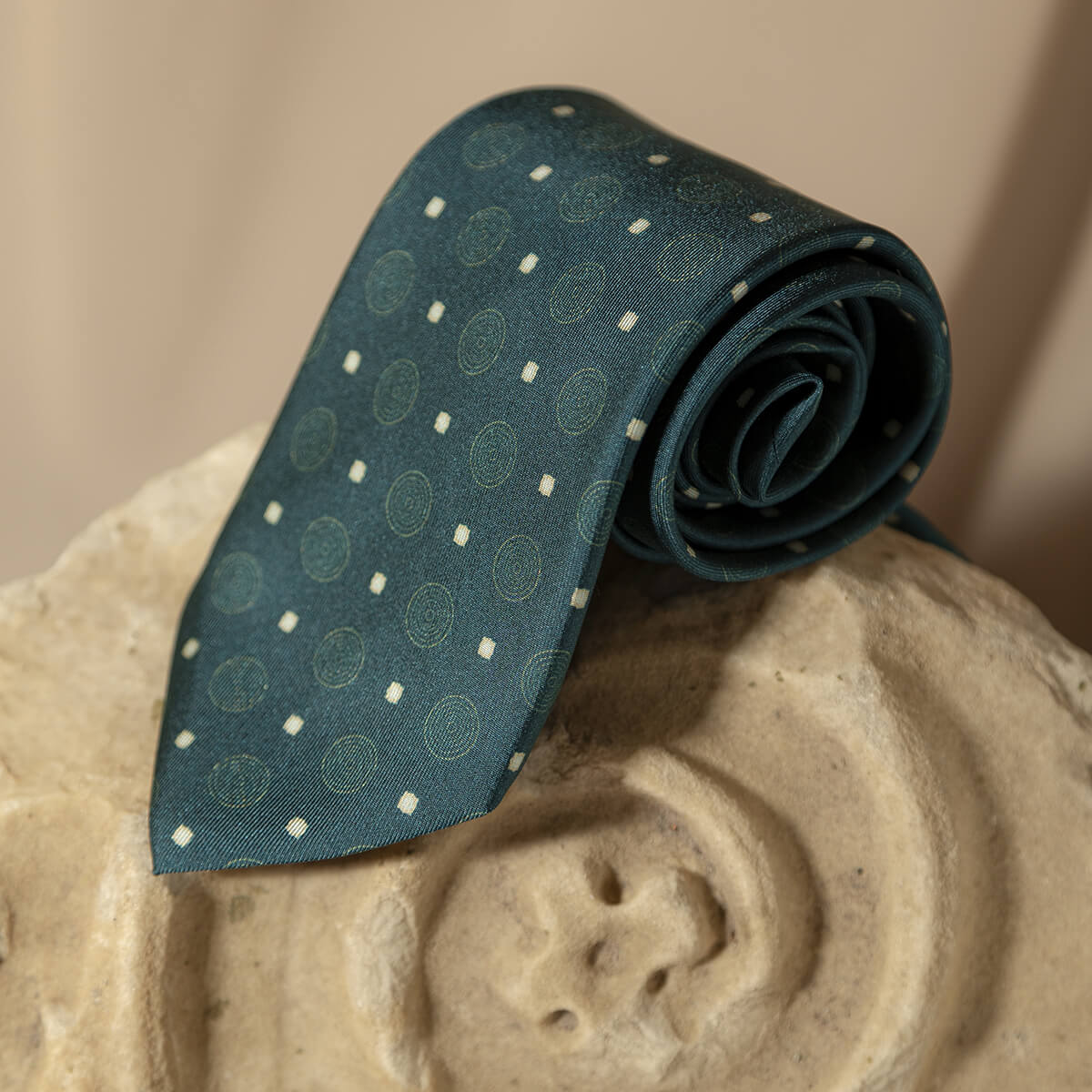 Cravatta Pantheon Cupola Blu - immagine 5