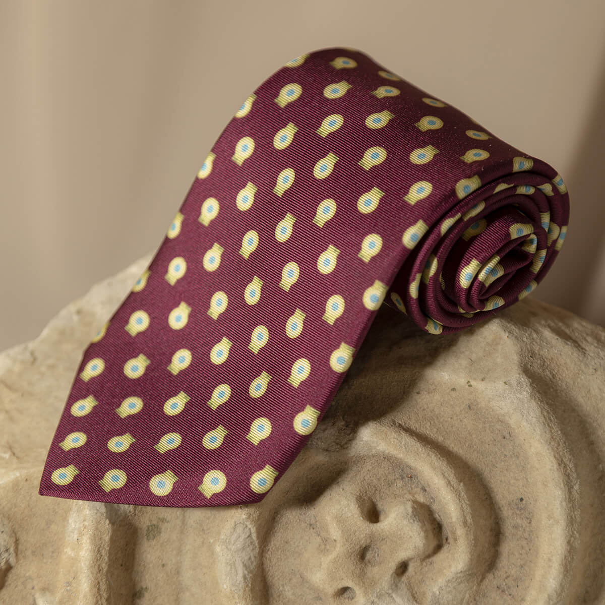 Cravatta Pantheon Oculo Viola - immagine 5