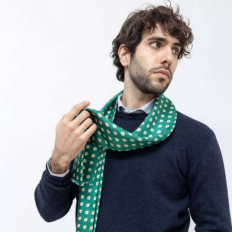 Cachecol Pantheon Oculo Verde