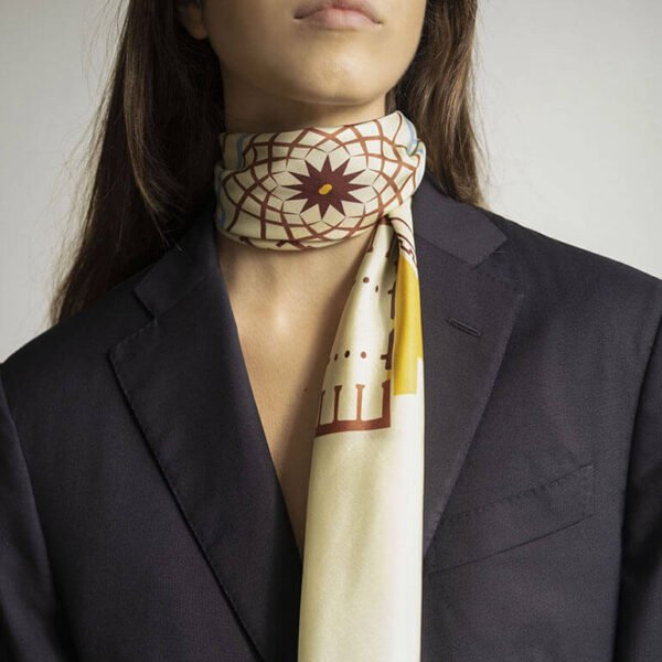 Foulard Carré 70 Asylum Neutro