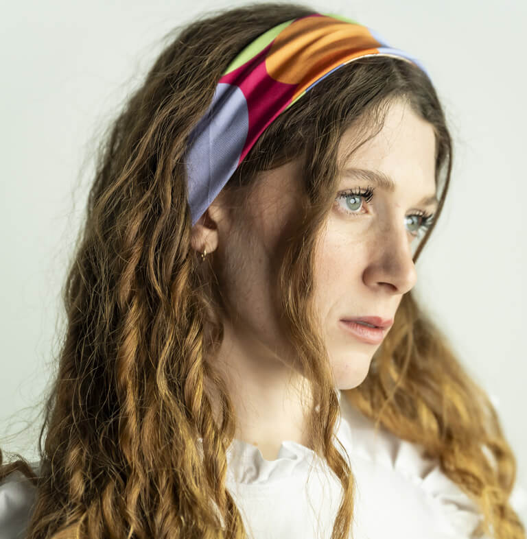 Bandana Palle di Cannone Rosso Magenta - immagine 4